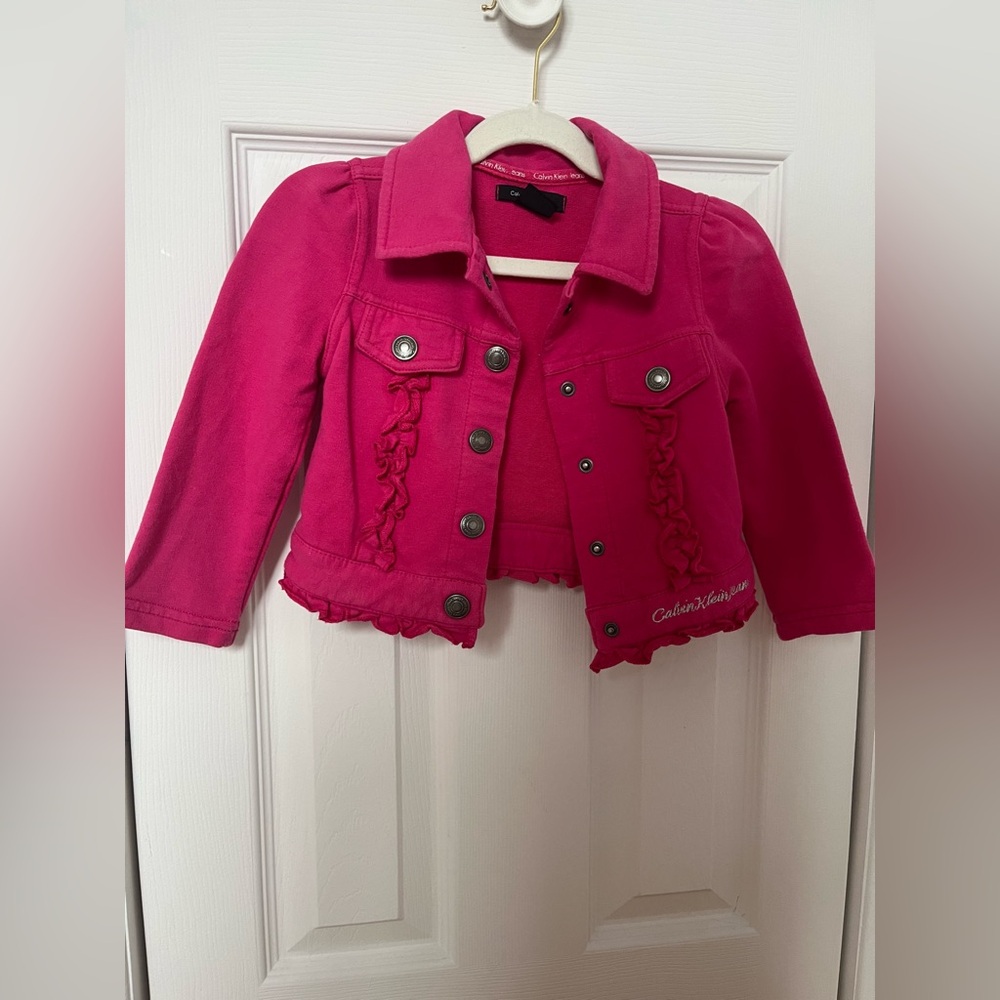 Calvin Klein Pink kids Jacket